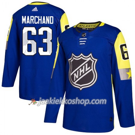 Boston Bruins Pelipaita Brad Marchand 63 2018 NHL All-Star Atlantic Division Adidas Royal Sininen Authentic